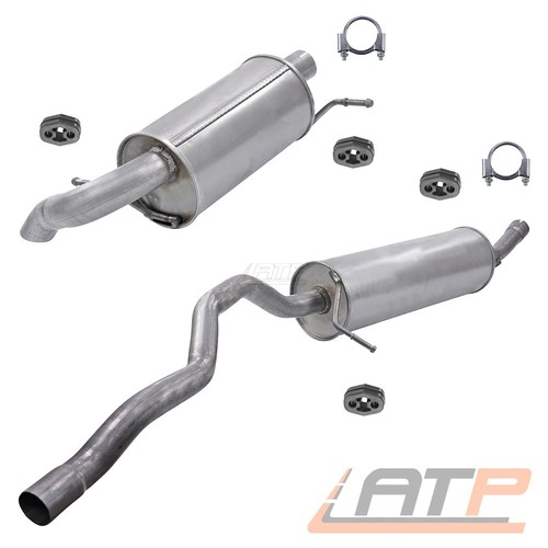 Auspuffanlage mittel - auspuffanlage, mittel-