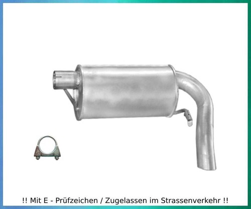 Endschalldämpfer für - , vw