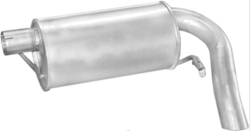 Auspuff hinten
