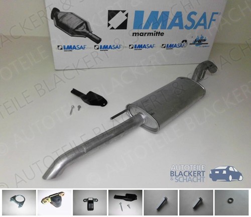 Imasaf esd auspuff endtopf - auspuff,
