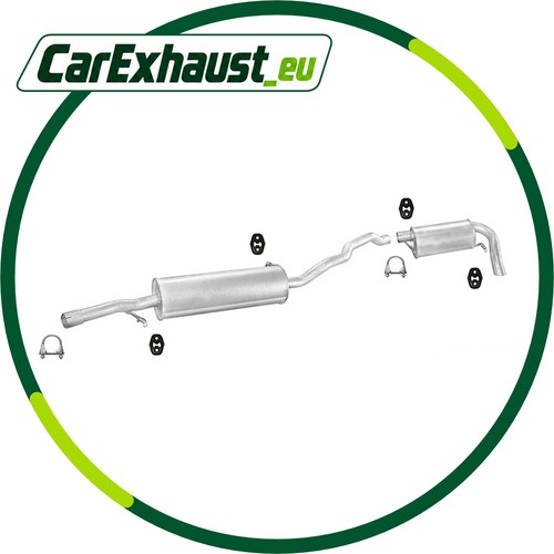 Auspuffanlage für sharan i - auspuffanlage, vw