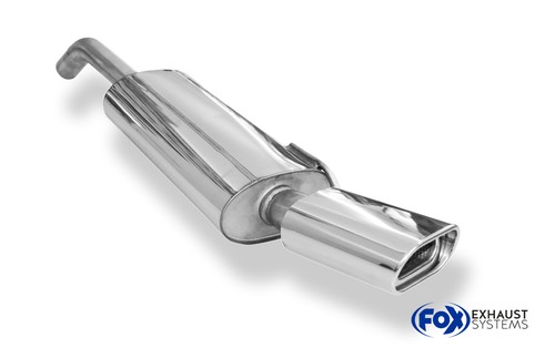 Fox endschalldämpfer für - endschalldämpfer,