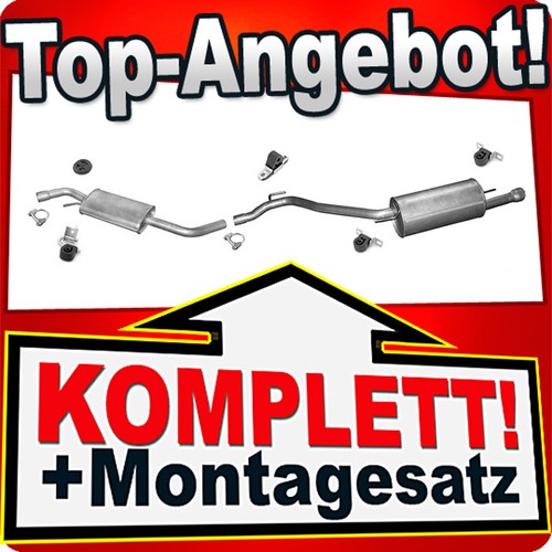 Auspuff für transporter - für, t4