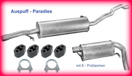 Abgasanlage auspuff für - abgasanlage, vw