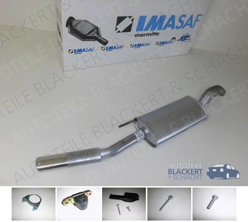 Imasaf esd auspuff endtopf - auspuff,