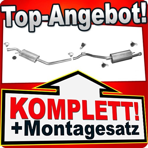 Auspuff für transporter - t4,