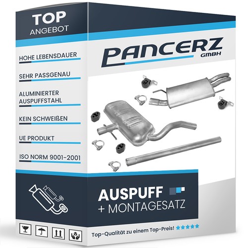 Auspuff für golf iii gti - auspuff,