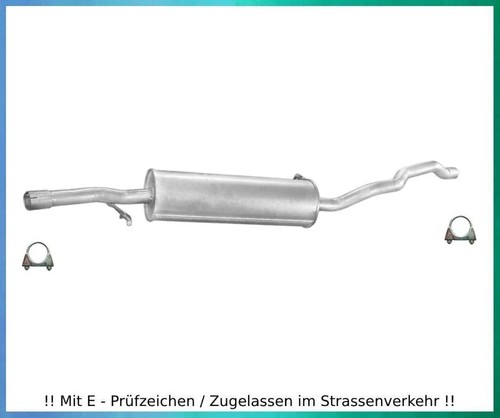 Mittelschalldämpfer für - , vw