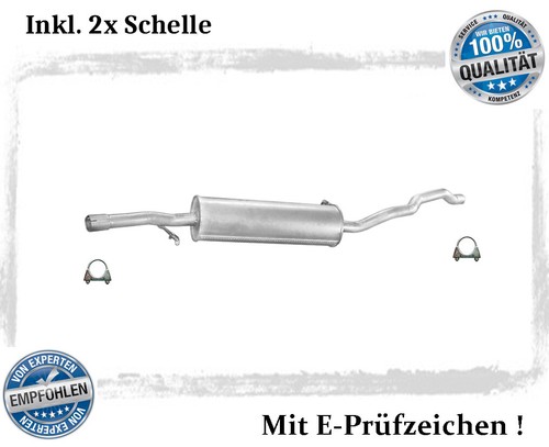 Mittelschalldämpfer für - , vw