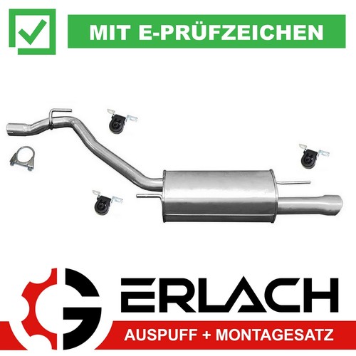 Endschalldämpfer für - , vw