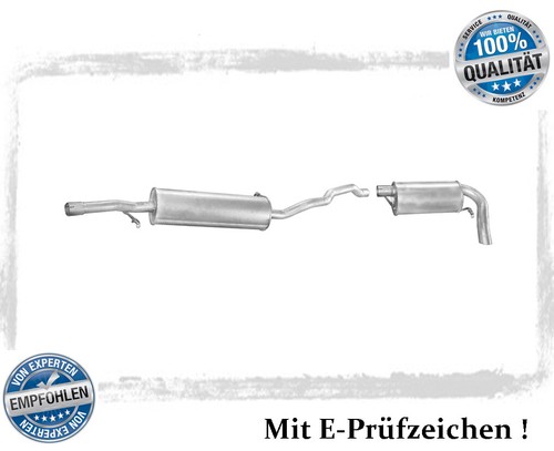 Auspuffanlage für sharan - auspuffanlage, vw