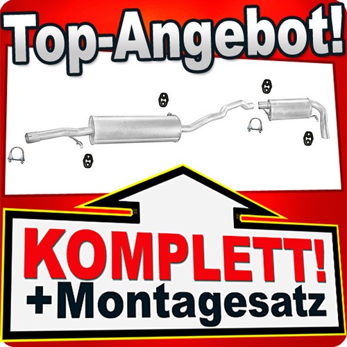 Auspuff für sharan 2 - auspuff,