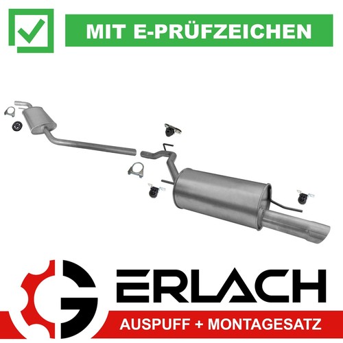 Auspuffanlage für - , vw