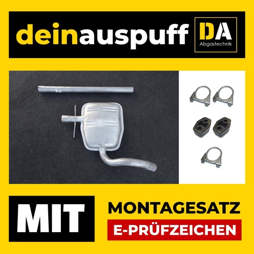 Auspuffanlage für golf iii - für,