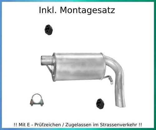 Endschalldämpfer für - , vw
