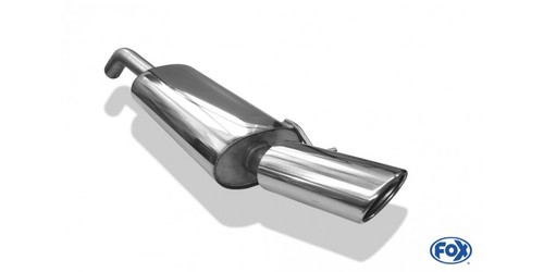 Fox endschalldämpfer 115x85 - endschalldämpfer,